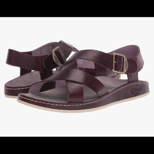 Chaco Wayfarer Sandals in Fig - Size 11